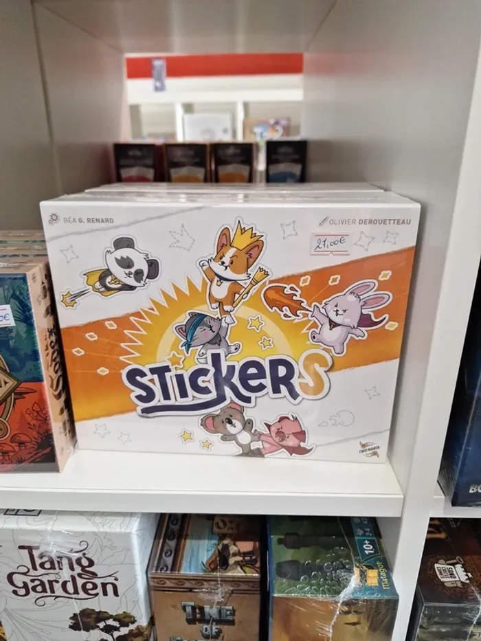 Jeu de cartes Stickers – Neuf sous blister – Promo