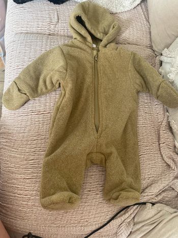 Grenouillère chaude beige marron Zeeman