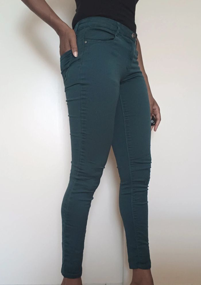 Pantalon bleu T36 - photo numéro 2