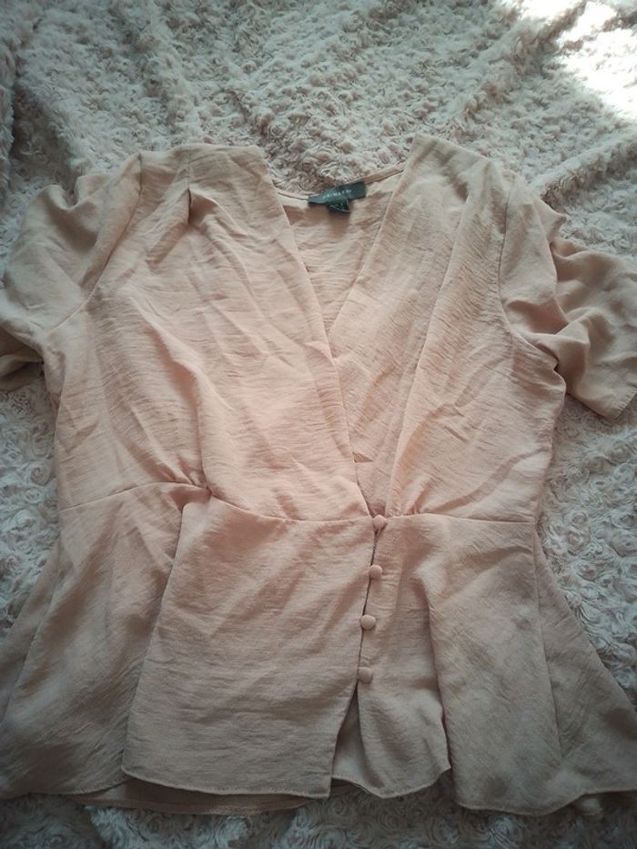 Chemisier cache coeur taille 44 - photo numéro 6