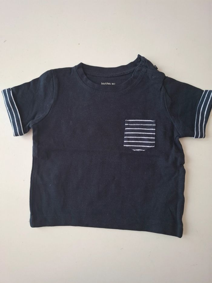 T-shirt Bout'chou en coton bio taille 6 mois
