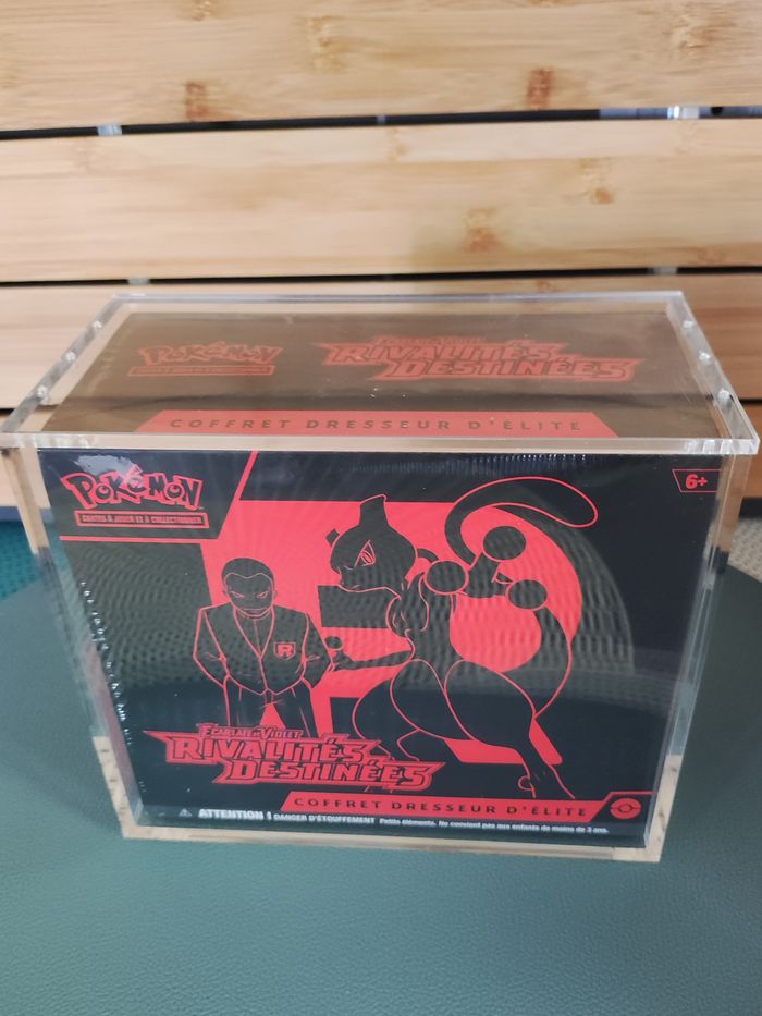 4 Protections acrylique pour ETB Pokémon - photo numéro 3