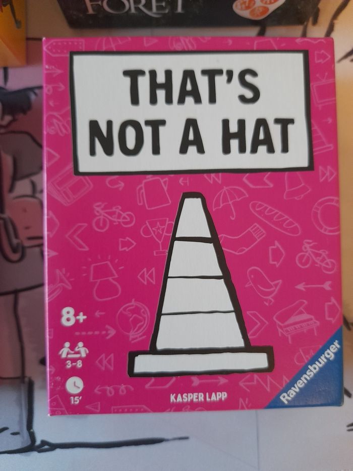 Lot de 4 jeux de société that's not a hat hula hoo Il était une forêt olympikos - photo numéro 2