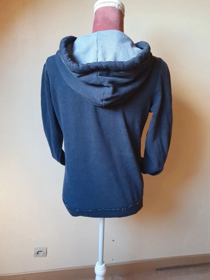 Sweat a capuche effet vintage - photo numéro 4