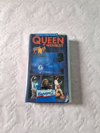 Cassette VHS  , concert Queen  , Atlas Wembley