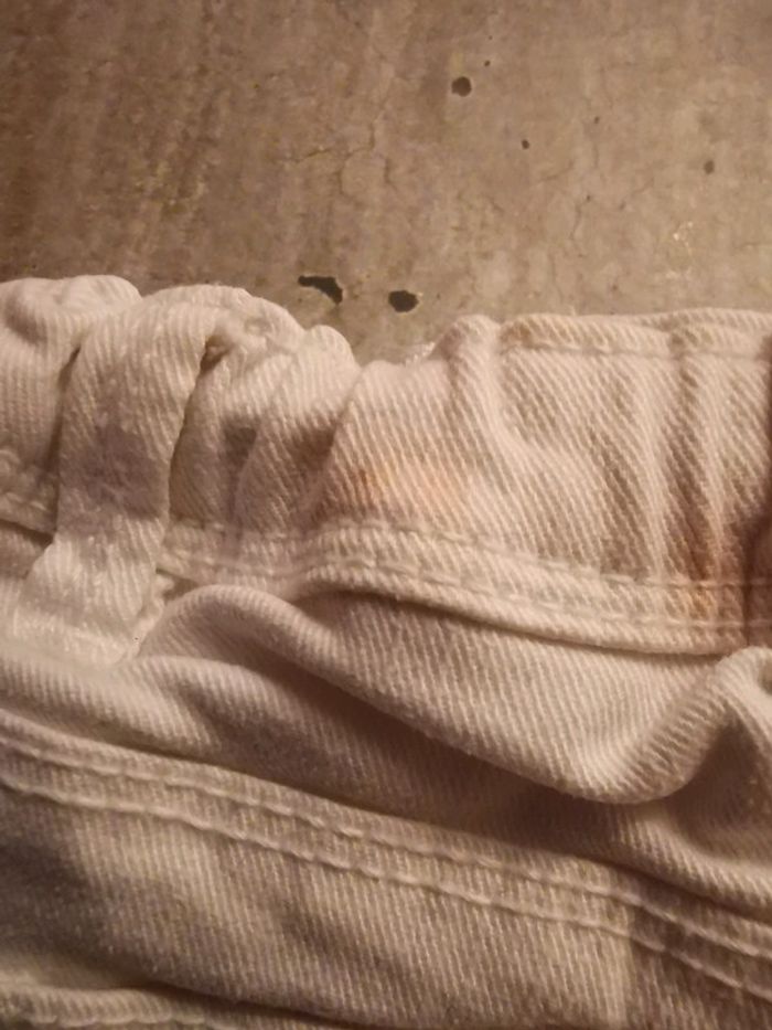 Short en jean blanc Zara 18 24 mois - photo numéro 3