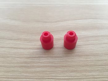 Pion rouge x2 pièce détachée jeu de société Richesses de France édition Nathan #A42