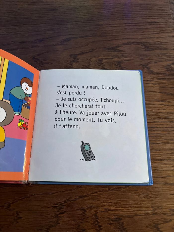 Livre T’choupi a perdu doudou - photo numéro 5