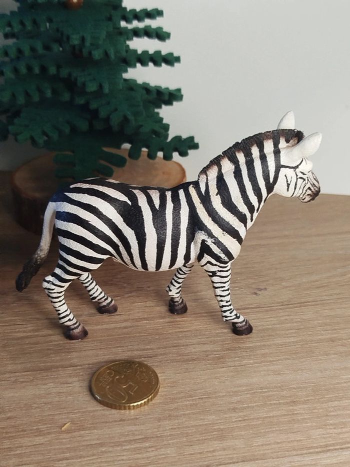 Schleich Zèbre femelle figurine Animal de la savane - photo numéro 4