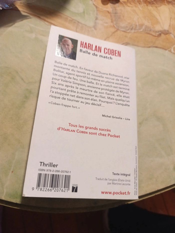Balle de match de Harlan coben - photo numéro 2