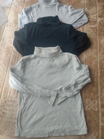 Lot col roulé garçon 8 ans