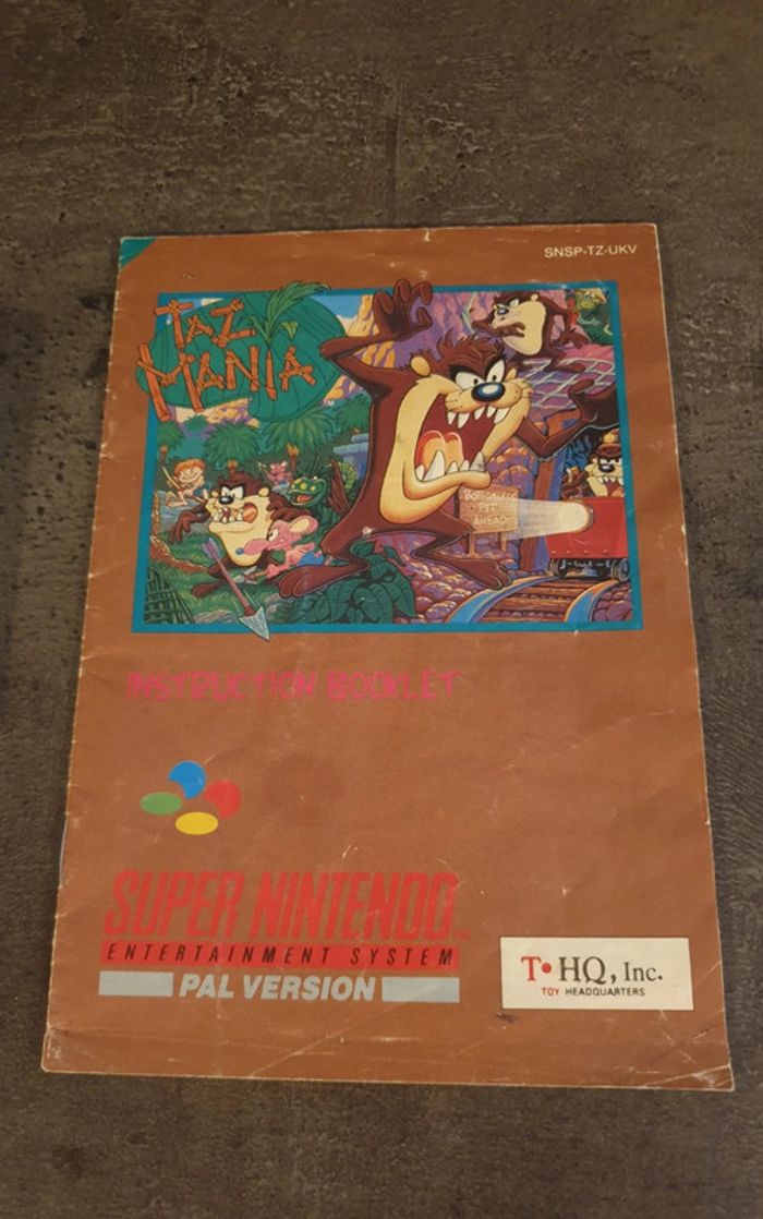 Taz Mania Super Nintendo UKV 🇬🇧 - photo numéro 4