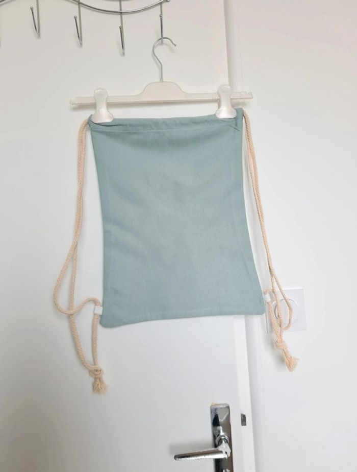 Sac à dos style marin motif ancre rose - photo numéro 4