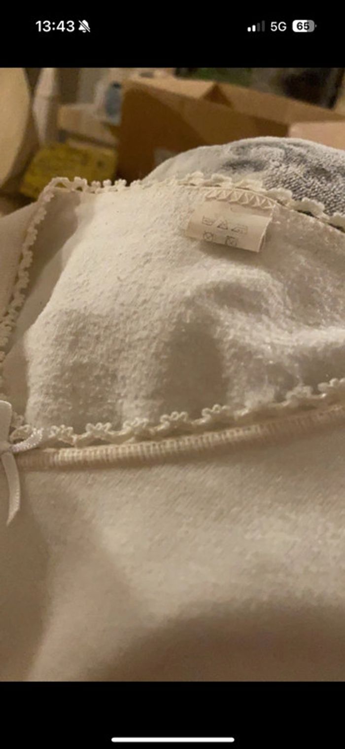 T-shirt blanc 4/5 ans - photo numéro 2