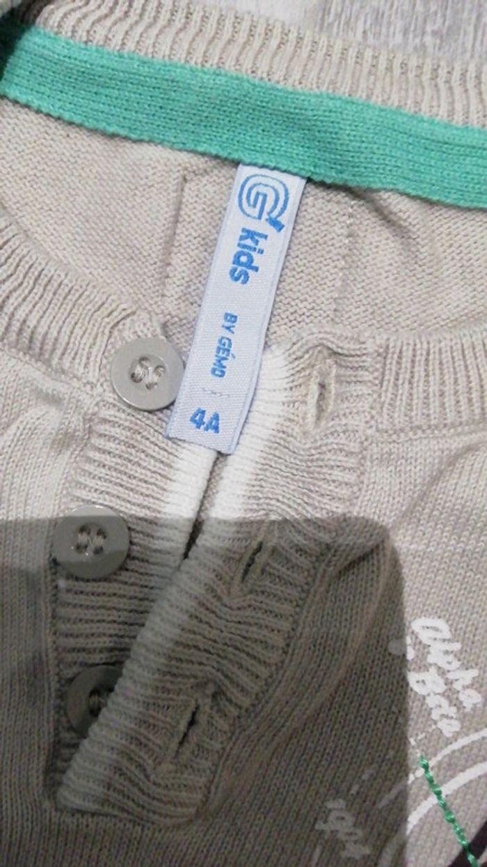 Pull sans manches 4 ans Gémo - photo numéro 2