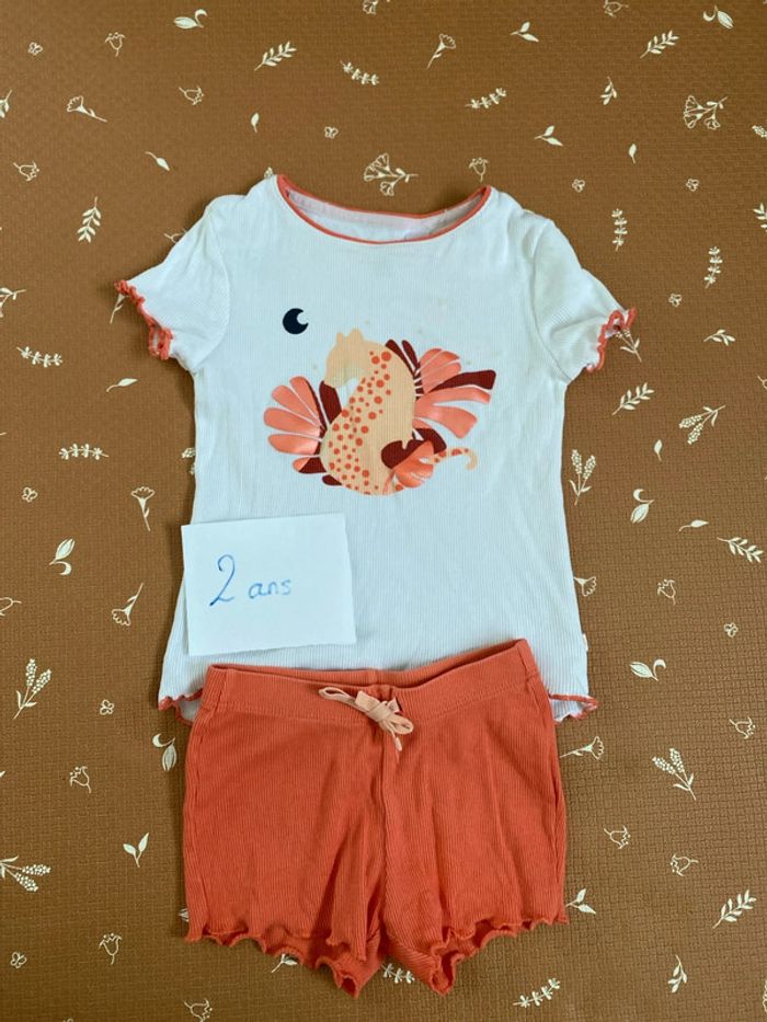 Pyjashort 2 ans - Lune