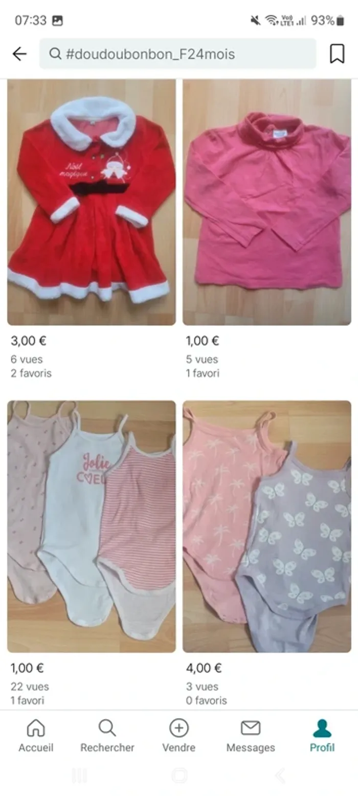 Tout vêtements 1€ passe à 0,50cts dès 2 articles - photo numéro 15