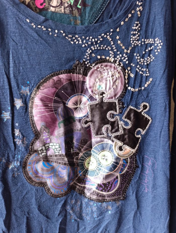 Haut Desigual Taille XL - photo numéro 2