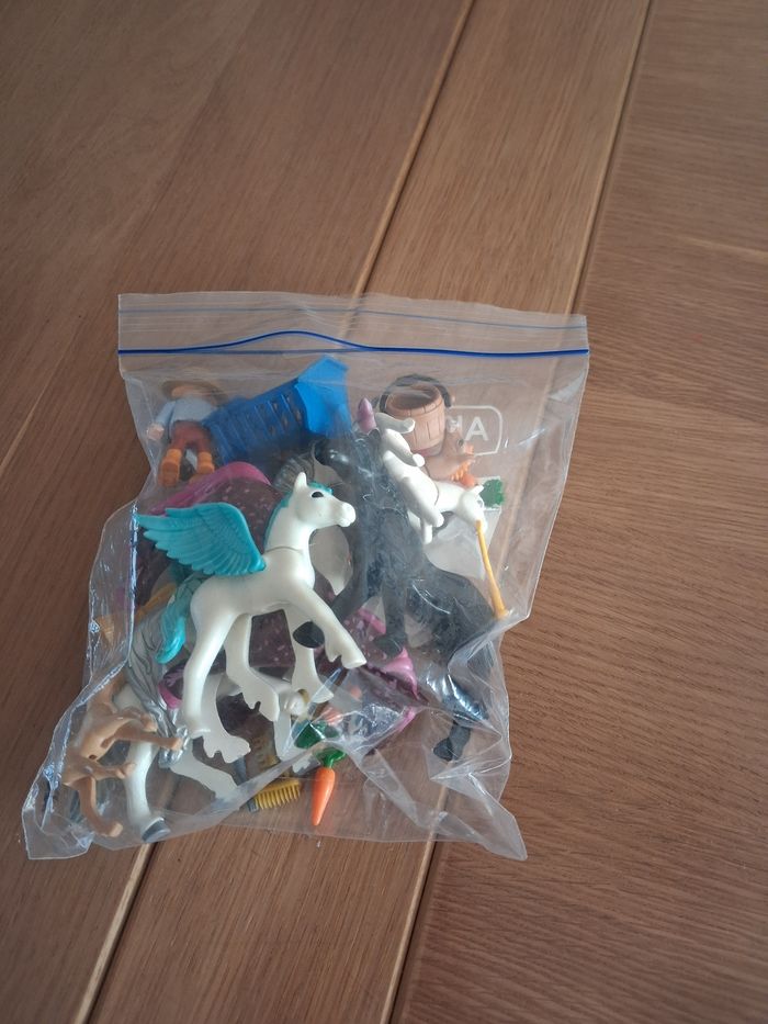Lot de chevaux et poulains playmobil - photo numéro 6