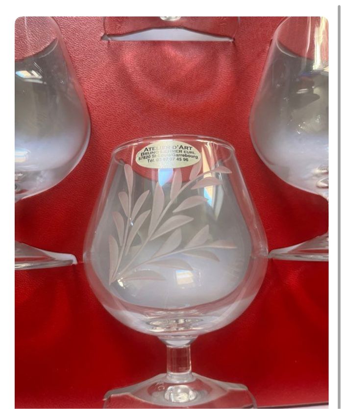 Verre en cristal - photo numéro 2