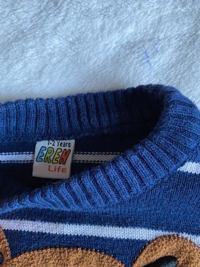 Pull garçon 1-2 ans 💙 - photo numéro 3