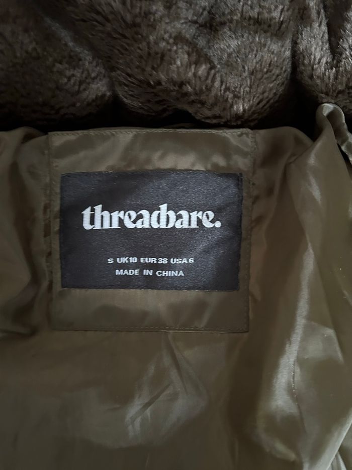 Doudoune oversize t38 très bon etat threadbare - photo numéro 5