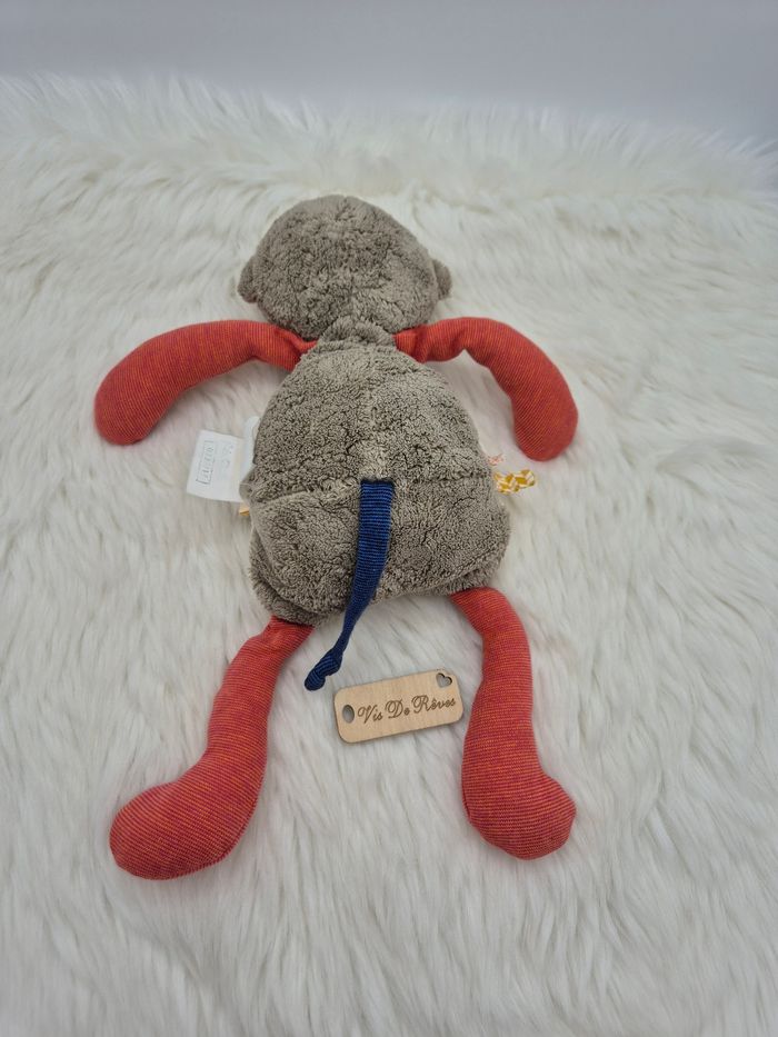 Doudou peluche Singe Les Papoum Moulin Roty - photo numéro 3