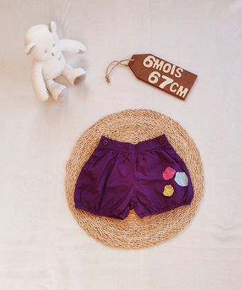 Short 👣 dpam 6 mois