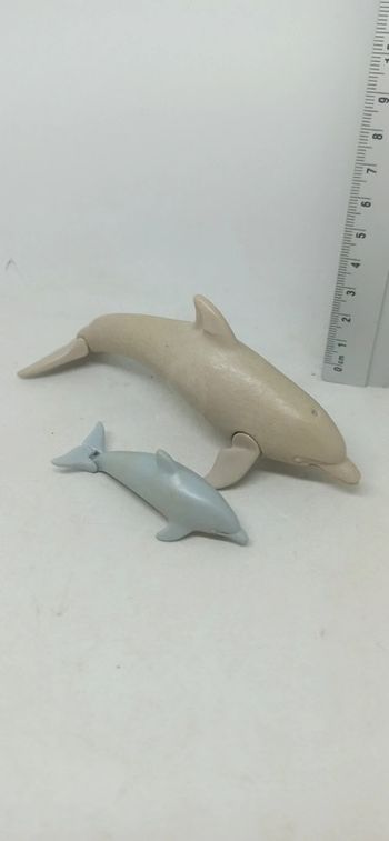 Dauphin et bébé playmobil