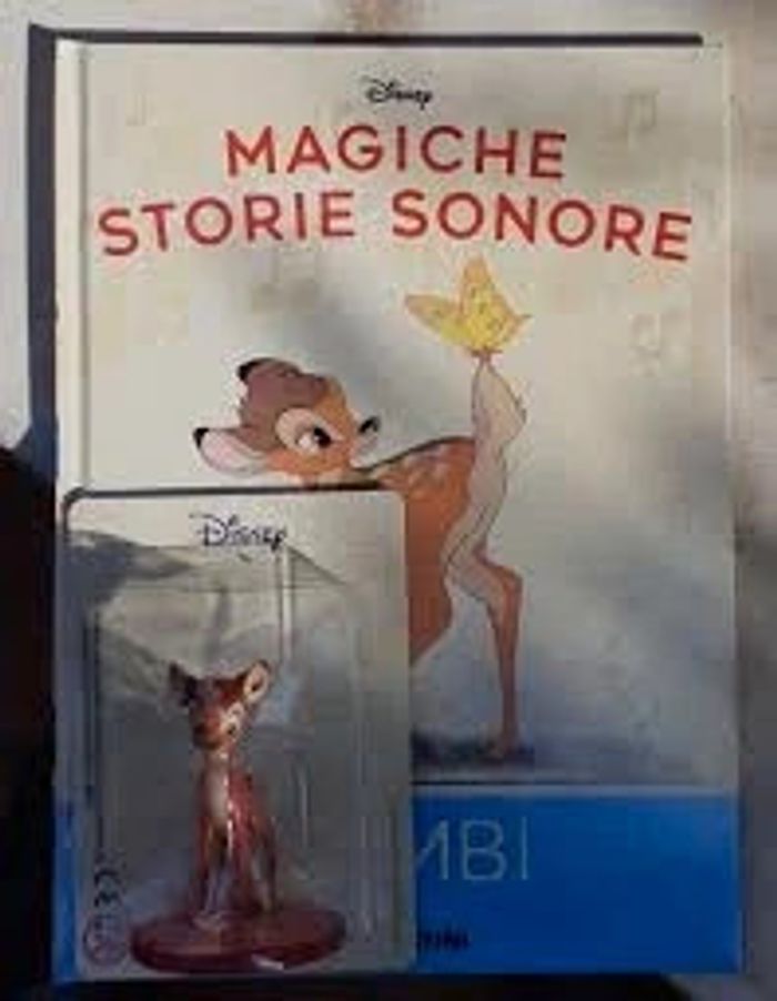 Bambi1 Magiche storie sonore deagostini Audioconte magique Disney Altaya italien audio conte