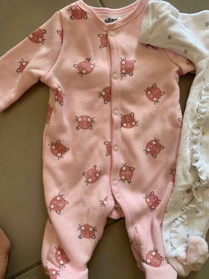 Lot de 2 pyjamas naissance - photo numéro 3