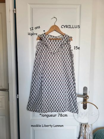 Robe 👗 Cyrillus 12 ans impeccable