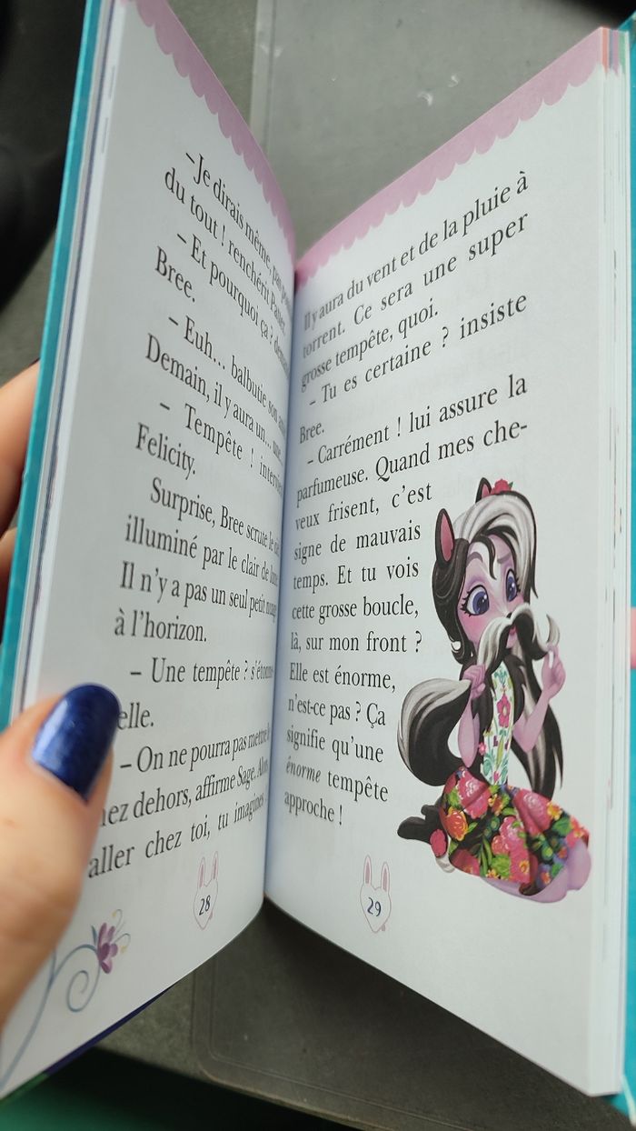 Coffret Enchantimals Baby best Friends Bree Bunny & Twist + livre  Mattel - photo numéro 5