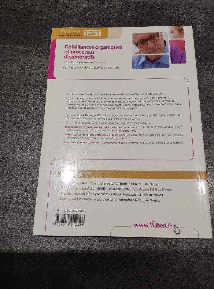 Livre infirmier - défaillance organiques et processus dégénératif - photo numéro 2