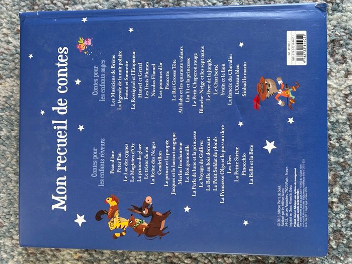Livre recueil de contes enfant - photo numéro 2