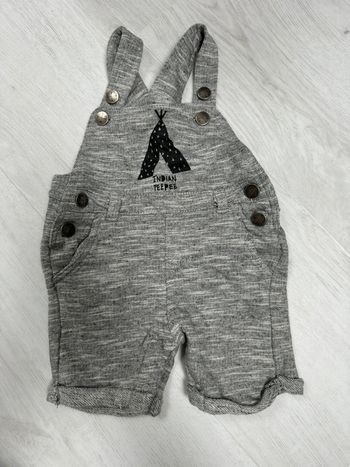 Salopette short tipi 6 mois