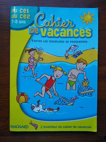 Cahier de vacances