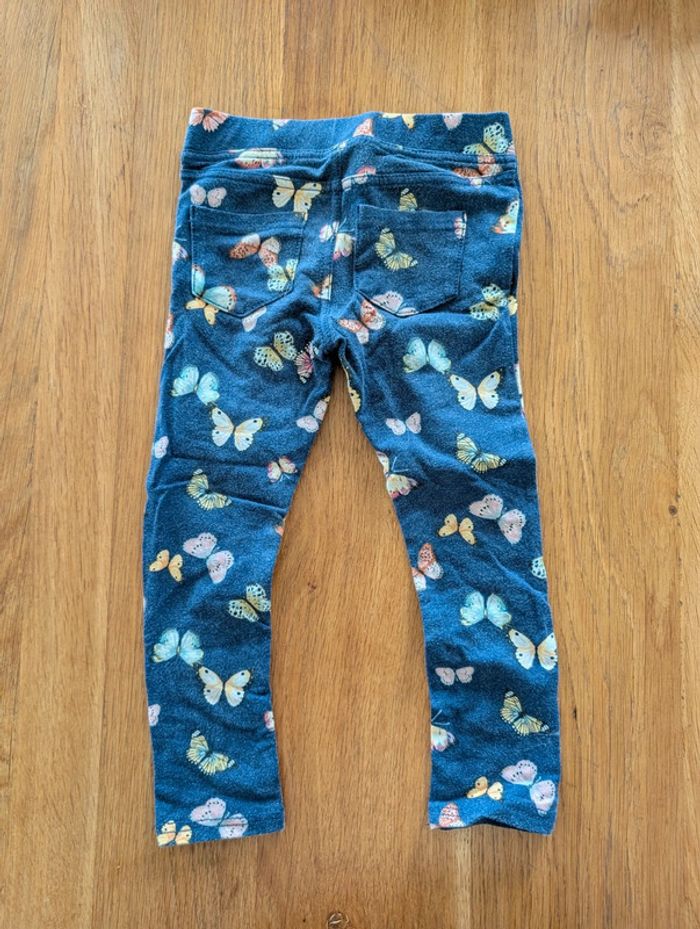 Legging motifs papillons 3-4 ans H&M - photo numéro 4