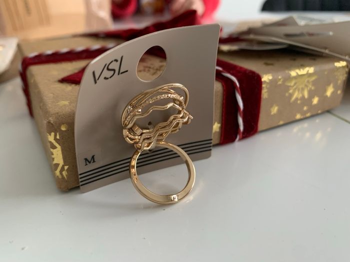 Ensemble bagues dorées - photo numéro 2