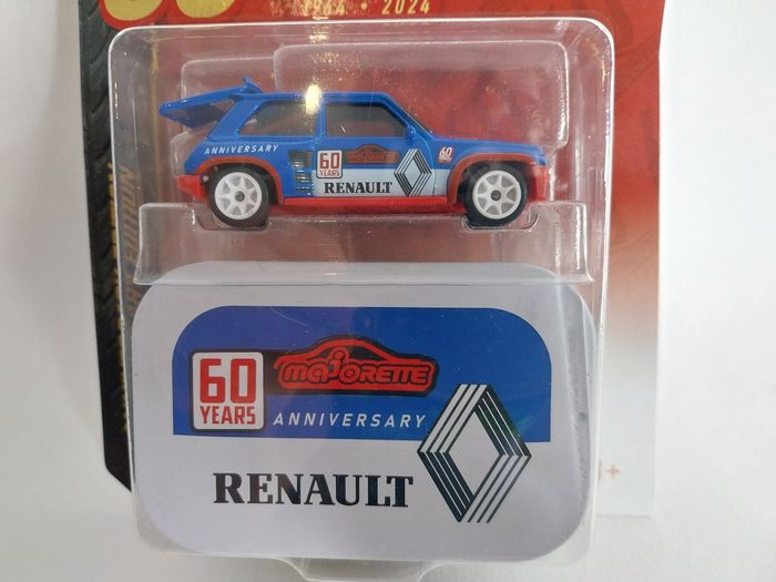 Majorette Renault 5 Turbo 60ême Anniversaire - photo numéro 2