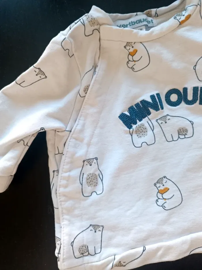 Lot vêtement hiver bébé 1 mois - photo numéro 2