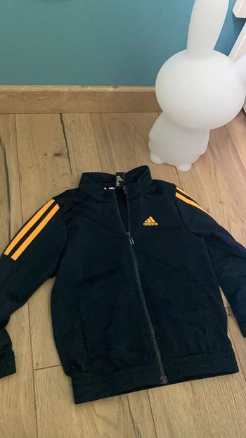 Veste de survêtement adidas 4/5 ans