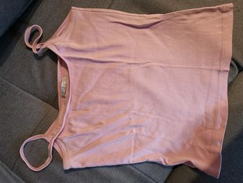 Débardeur rose simple