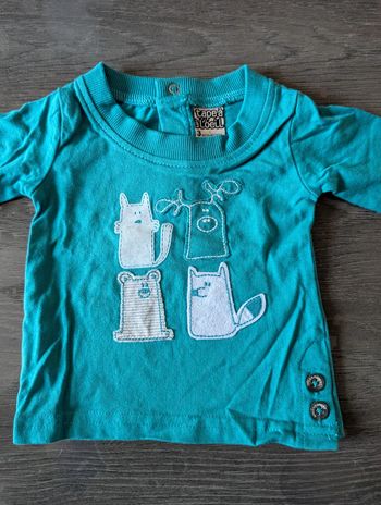 T-shirt manches longues animaux