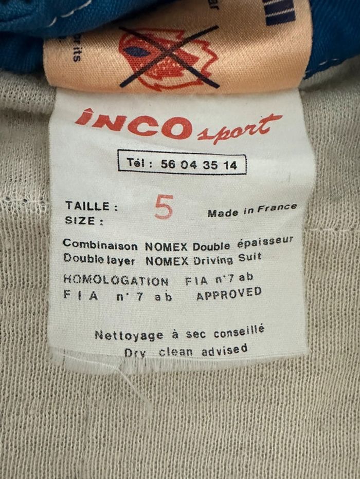 Combinaison Inco Sport - photo numéro 11