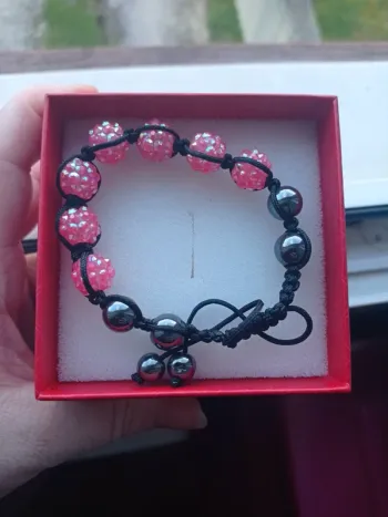 Bracelet Shamballa rose