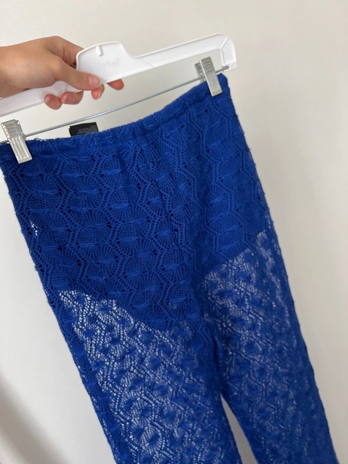 Pantalon fluide en dentelle - photo numéro 3