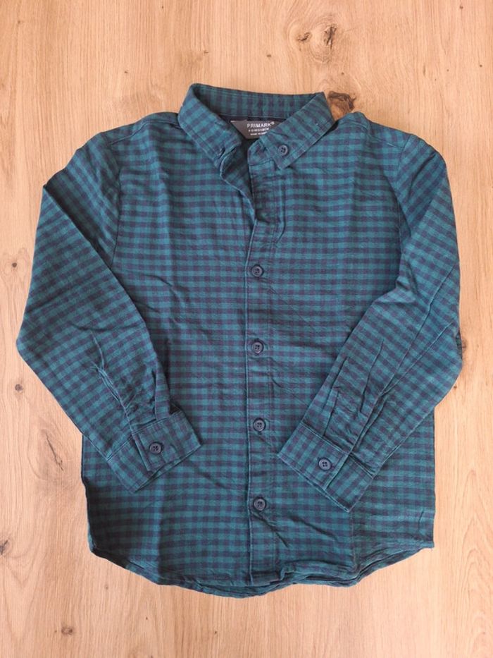Chemise à carreaux 4 ans primark - photo numéro 2
