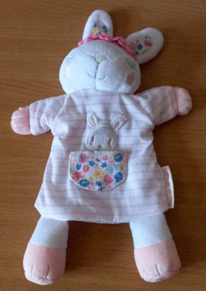 Doudou Lapin Sergent Major