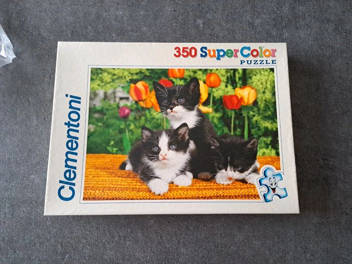 Puzzle chat noir et blanc - photo numéro 3